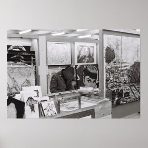 Póster Mercado costero de Ciudad del Cabo Poster de cine 