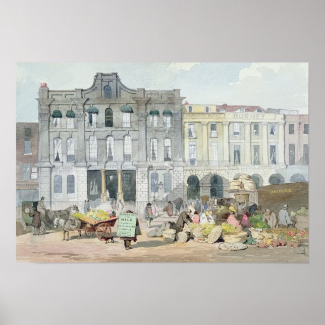 Póster Mercado Covent Garden (Frente)