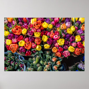 Póster Mercado de Flores Alemán – Bloom del Mercado Fresc