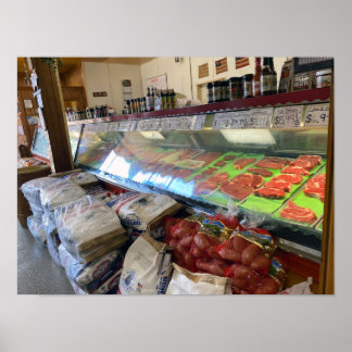 Póster Mercado de la carne