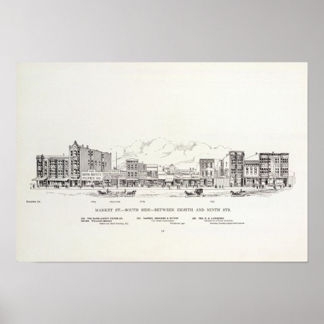 Póster Mercado del Sur 8.ª parte (Frente)