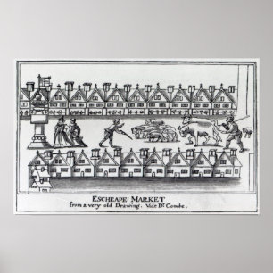 Póster Mercado Escheape