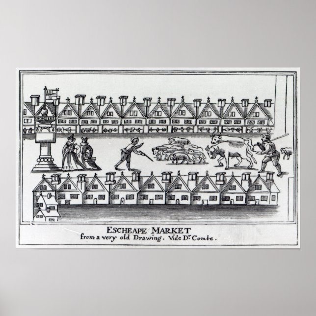 Póster Mercado Escheape (Frente)