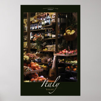 Póster Mercado italiano
