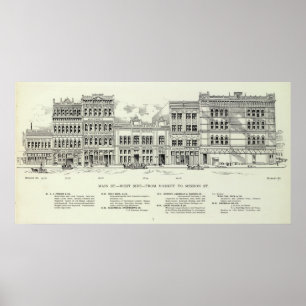 Póster Mercado y misión principales del lado oeste