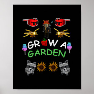 Póster Mercancía para fanáticos de Grow A Garden Gamer