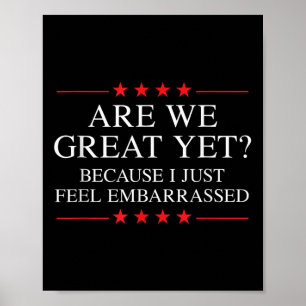 Póster Mercancías Anti Trump Para Liberales Y Campeones;