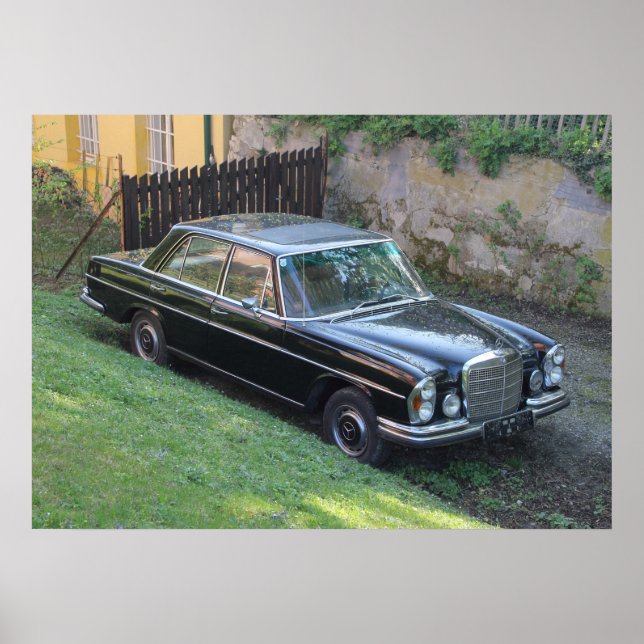 Póster Mercedes 280SE W108 (Frente)