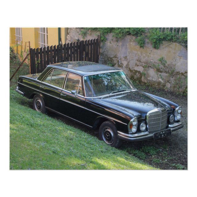 Póster Mercedes 280SE W108 (Anverso)