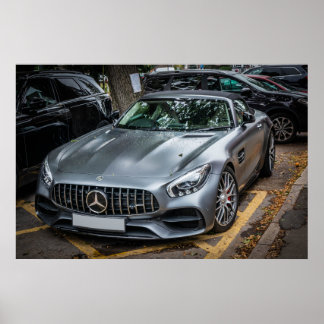 Póster Mercedes AMG SL Roadster