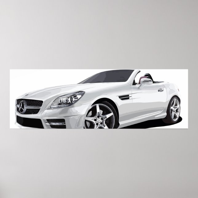 Póster Mercedes Benz (Frente)