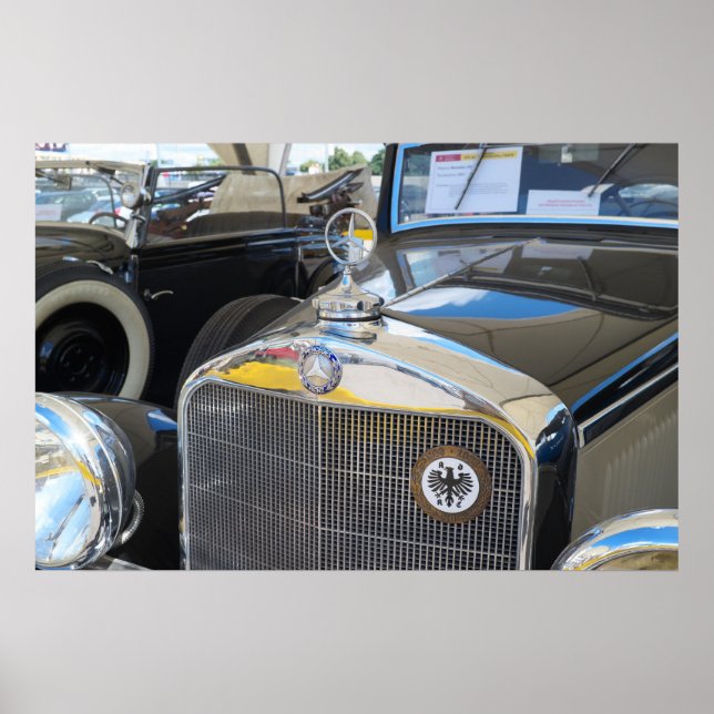 Póster Mercedes-Benz 260D. El primer coche diesel del mun (Frente)