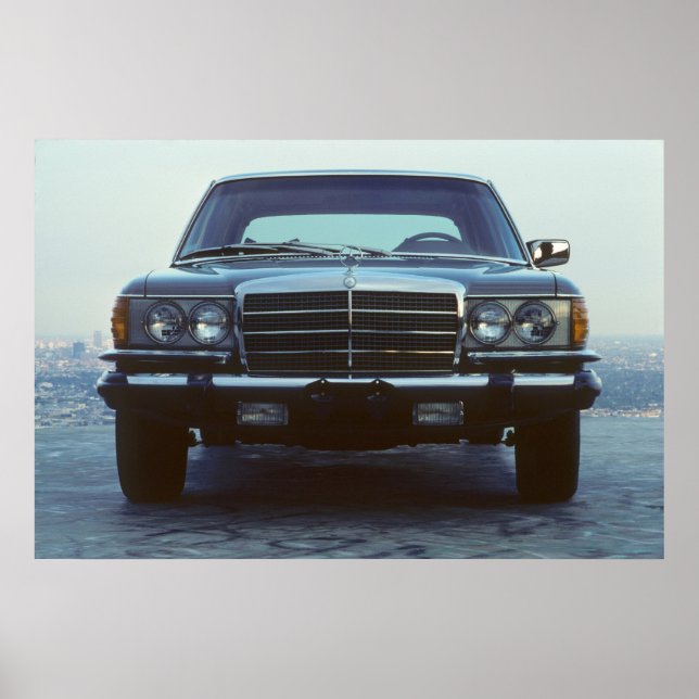 Póster Mercedes Benz 450SEL (Frente)