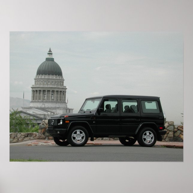 Póster Mercedes-Benz 500 G (Frente)