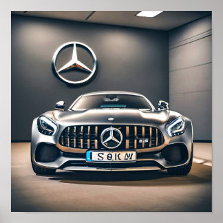 Póster Mercedes Emblem: Gran Impacto | POSTER