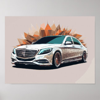 Póster Mercedes-Maybach S650