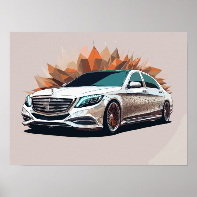 Póster Mercedes-Maybach S650 (Frente)