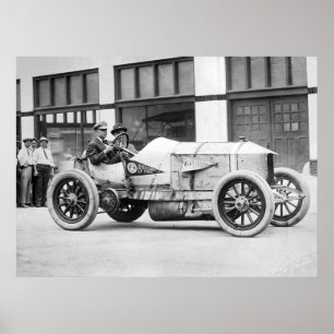 Póster Mercedes Racer