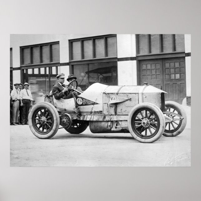 Póster Mercedes Racer (Frente)