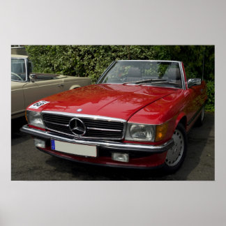 Póster Mercedes Roadster