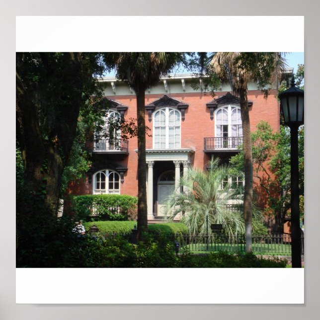 Póster Mercer-Williams House (Frente)