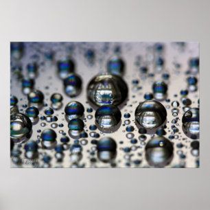 Póster Mercurio líquido