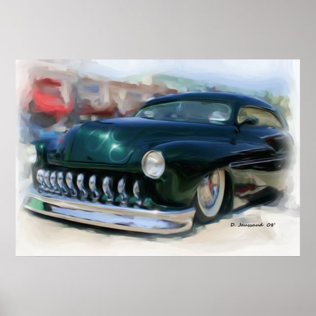 Póster Mercurio viejo (Frente)