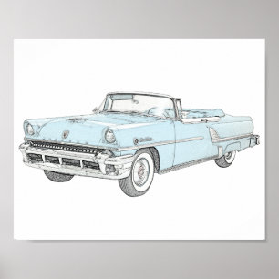 PÓSTER MERCURY MONTCLAIR 1955