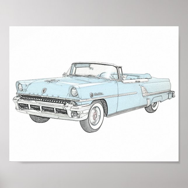 PÓSTER MERCURY MONTCLAIR 1955 (Frente)