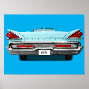 Póster Mercury Monterey 1959