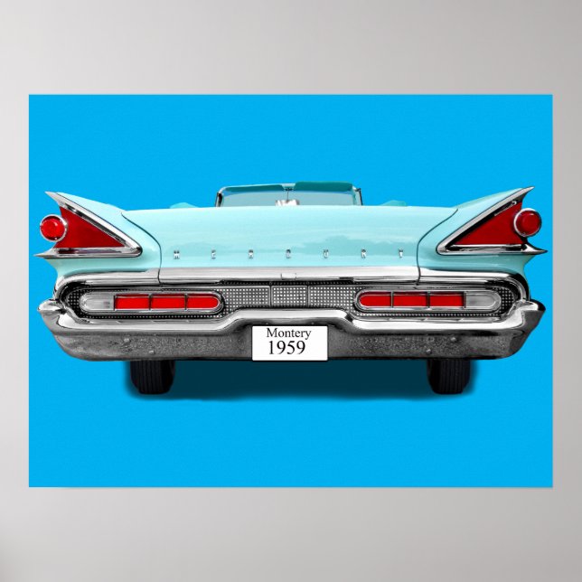 Póster Mercury Monterey 1959 (Frente)