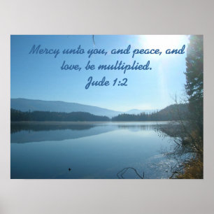 Póster Mercy Unto You Jude 1:2 Poster