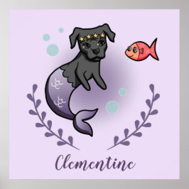 Póster Merdog, Mermaid Dog, Princesa, Sala de Enfermería