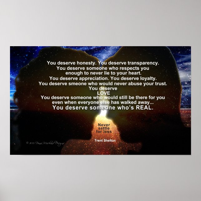 Póster Merecedora de vista (Frente)