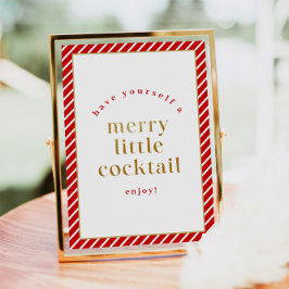 Póster MERI Have You a Merry Little Cocktail