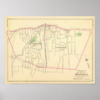 Póster Meriden south