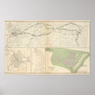 Póster Meridiano de Vicksburg, señorita