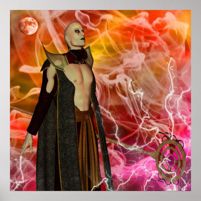 Póster Merlin (Frente)