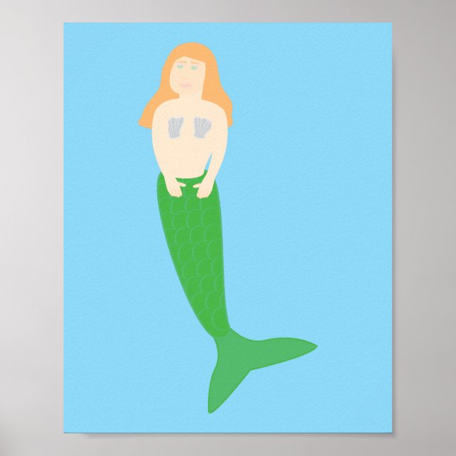 Póster Mermaid (Frente)