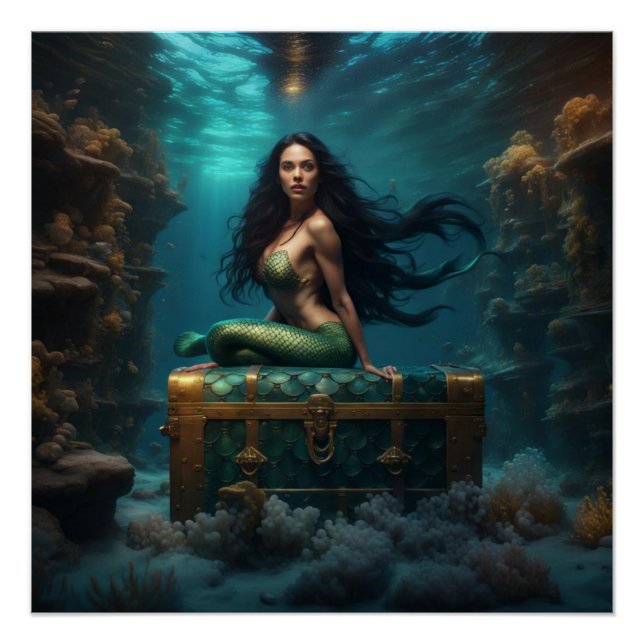 Póster Mermaid (Anverso)