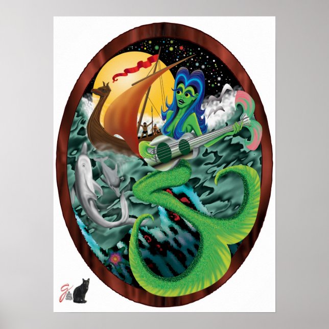 Póster Mermaid (Frente)