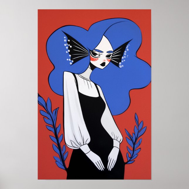 Póster Mermaid (Frente)