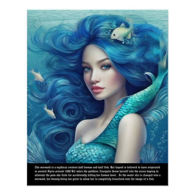 Póster Mermaid (Anverso)