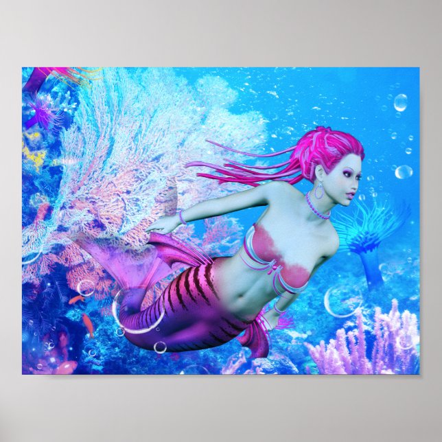 Póster Mermaid (Frente)
