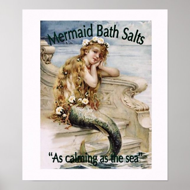Póster Mermaid Bath Salts Poster (Frente)