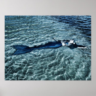 Póster Mermaid de agua salada