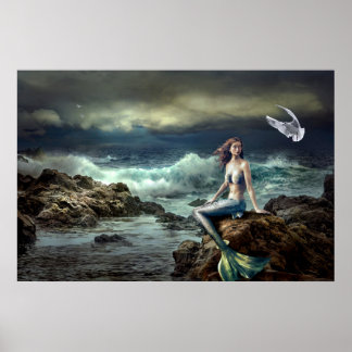Póster Mermaid Fantasy Poster