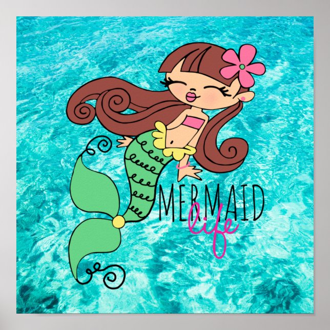 Póster Mermaid Life Poster (Frente)