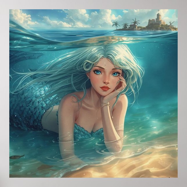 Póster Mermaid of the Island Horizon (Frente)