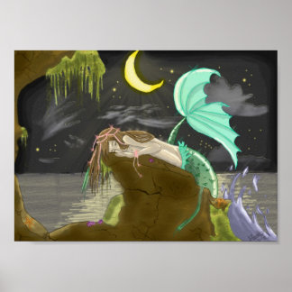 Póster mermaidmoonlight de Rainbows experimentales